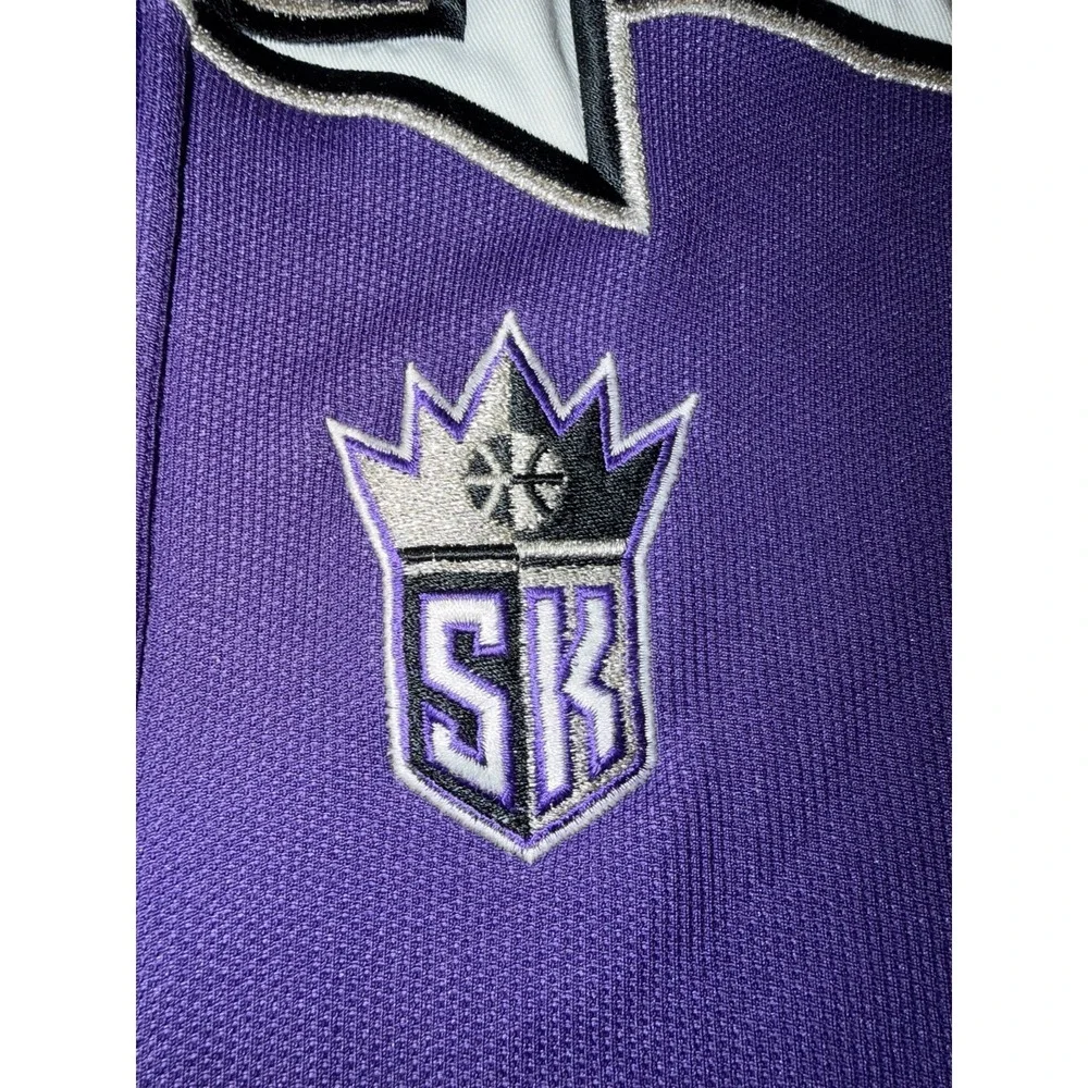 Sacramento Kings Mens L Black NBA Basketball Zip Up Hoodie - Flaws See Pics